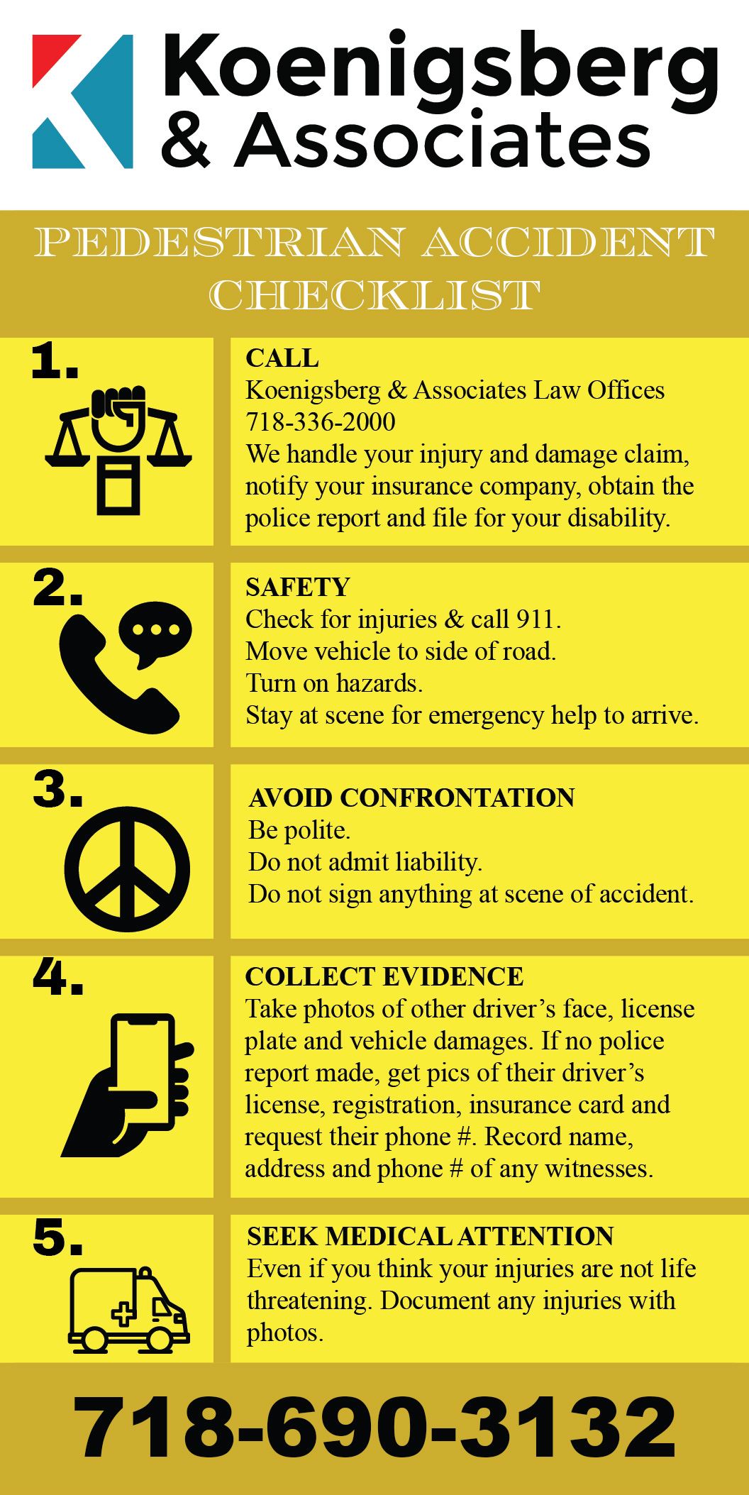 Pedestrian Accident Checklistv
